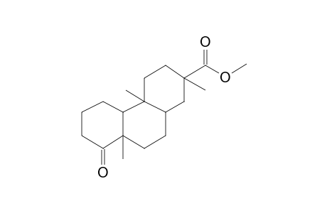 Methyl trans-4A,cis-4B,trans-8A,cis-10A-perhydro-trans-2,4A,8A-trimethyl-8-oxophenanthrene-2-carboxylate, [2S-(2.alpha., 4A.alpha., 4B.beta., 8A.alpha.,10A.beta.)]-