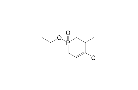 4-Chloro-1-ethoxy-3-methyl-1,2,3,6-tetrahydrophosphorin 1-oxide