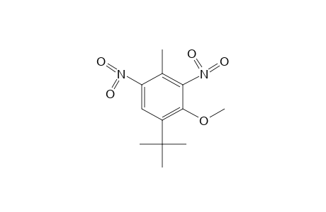 6-tert-butyl-2,4-dinitro-3-methylanisole