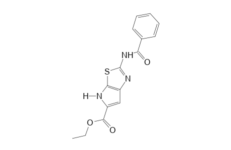 2-BENZAMIDO-4H-PYRROLO[3,2-d]THIAZOLE-5-CARBOXYLIC ACID, ETHYL ESTER