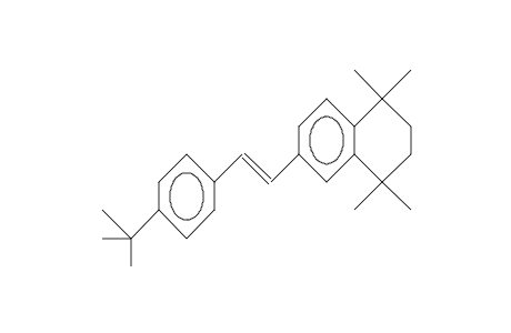 Naphthalene, 6-[2-[4-(1,1-dimethylethyl)phenyl]ethenyl]-1,2,3,4-tetrahydro-1,1,4,4-tetramethyl-