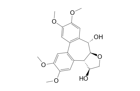 (+-)-o-tetramethyl-5,8-bis-epimetasequirine-B