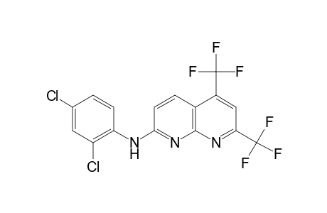 2,4-BIS(TRIFLUOROMETHYL)-7-(2,4-DICHLOROANILINO)-1,8-NAPHTHYRIDINE