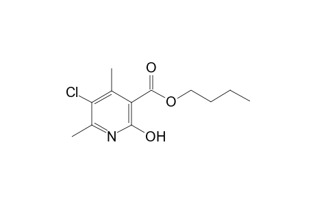 5-Chloro-2-keto-4,6-dimethyl-1H-pyridine-3-carboxylic acid butyl ester