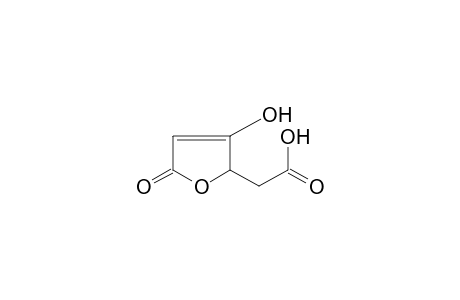 2,5-Dihydro-3-hydroxy-5-oxo-2-furanacetic acid