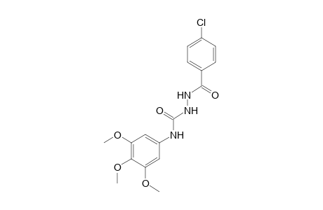 1-(p-chlorobenzoyl)-4-(3,4,5-trimethoxyphenyl)semicarbazide