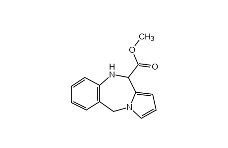 10,11-dihydro-5H-pyrrolo[2,1-c][1,4]benzodiazepine-11-carboxylic acid, methyl ester