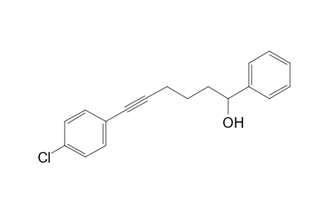 6-(4-Chlorophenyl)-1-phenylhex-5-yn-1-ol