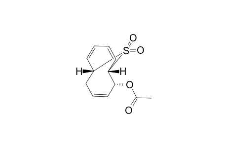 7.alpha.-Acetoxy-(1H.beta.,6H.beta.)-11-thiabicyclo[4.4.1]undeca-2,4,8-triene 11,11-Dioxide