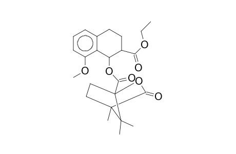 2-OXABICYCLO[2.2.1]HEPTANE-1-CARBOXYLIC ACID, 4,7,7-TRIMETHYL-3-OXO-, 3-(ETHOXYCARBONYL)-1,2,3,4-TETRAHYDRO-5-METHOXY-2-NAPHTHALENYL