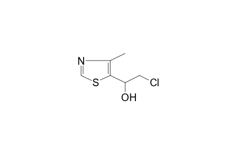 2-Chloro-1-(4-methyl-1,3-thiazol-5-yl)ethanol