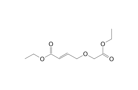 trans-ethyl 4-ethoxycarbonylmethoxybut-2-enoate