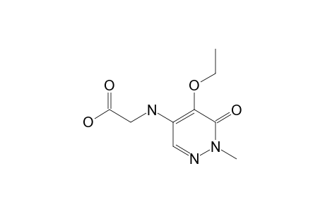 N-(1,6-dihydro-5-ethoxy-1-methyl-6-oxo-4-pyridazinyl)glycine