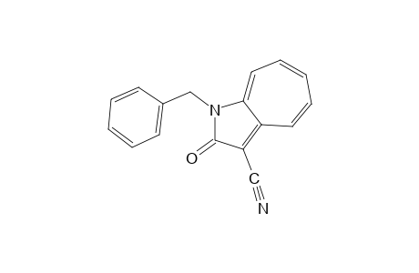 1-benzyl-1,2-dihydro-2-oxocyclohepta[b]pyrrole-3-carbonitrile