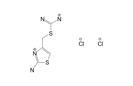 2-[(2-AMINO-4-THIAZOLYL)METHYL]-2-THIOPSEUDOUREA, DIHYDROCHLORIDE