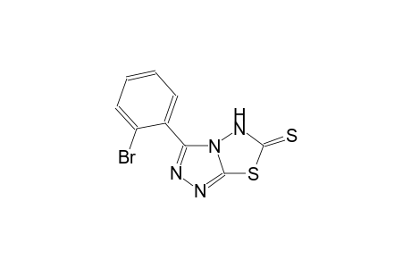 [1,2,4]triazolo[3,4-b][1,3,4]thiadiazole-6(5H)-thione, 3-(2-bromophenyl)-