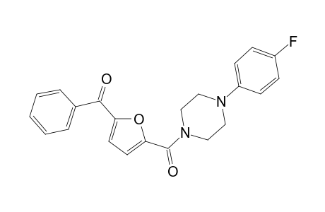 (5-{[4-(4-Fluorophenyl)-1-piperazinyl]carbonyl}-2-furyl)(phenyl)methanone