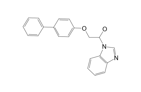 1-(1H-benzimidazol-1-yl)-2-([1,1'-biphenyl]-4-yloxy)ethanol