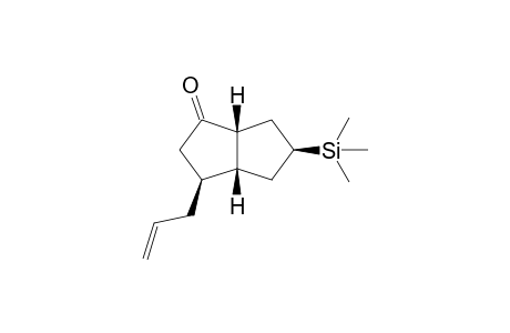 4-exo-Allyl-7-exo-(trimethylsilyl)bicyclo[3.3.0]octan-2-one
