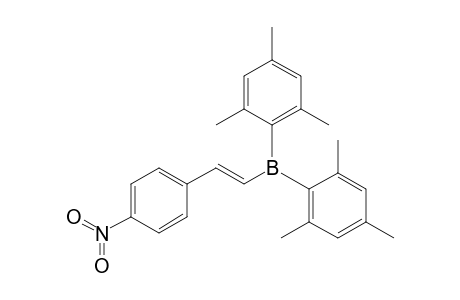 (E)-[2-(p-Nitrophenyl)ethenyl]dimesitylborane