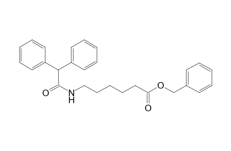 Hexanoic acid, 6-[(diphenylacetyl)amino]-, phenylmethyl ester