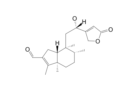 PENTANDRALACTONE;2-FORMYL-12-S-HYDROXY-A-NORCLERODA-2,13(14)-DIEN-15,16-OLIDE