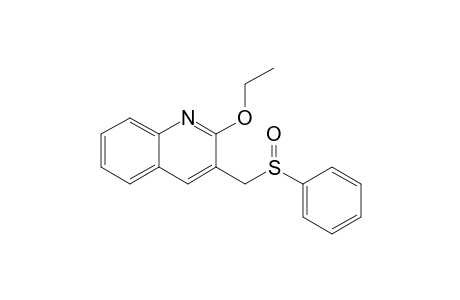 2-Ethoxy-3-(phenylsulfinylmethyl)quinoline