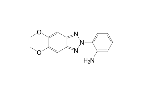 2-(o-aminophenyl)-5,6-dimethoxy-2H-benzotriazole