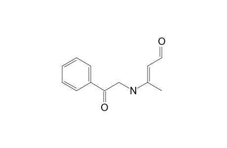 (E)-3-(phenacylamino)-2-butenal