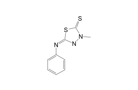 2-(PHENYLAMINO)-4-METHYL-2,3,4,5-TETRAHYDRO-1,3,4-THIADIAZOLE-5(3H)-THIONE