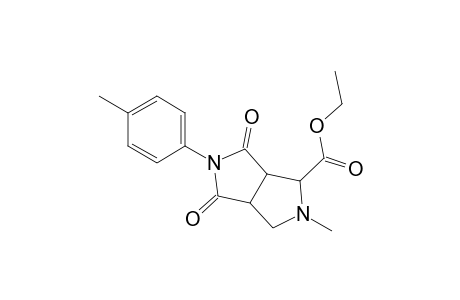 anti-endo-4-ethoxycarbonyl-1,3,3a,4,6,6a-hexahydro-2-(4-methylphenyl)-5-methyl2H,5H-pyrrolo[3,4-c]pyrrol-1,3-dione