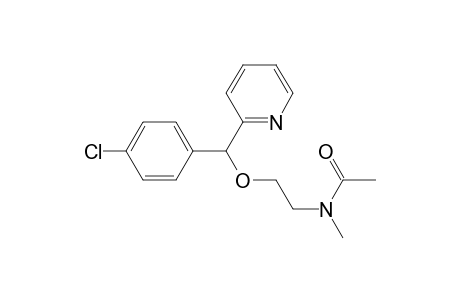 Carbinoxamine-M (nor-) AC