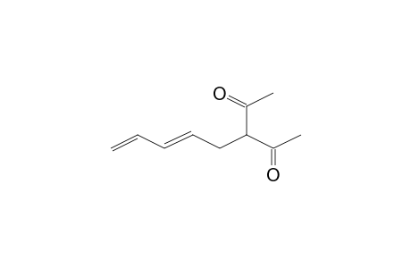 5,7-Octadien-2-one, 3-acetyl-