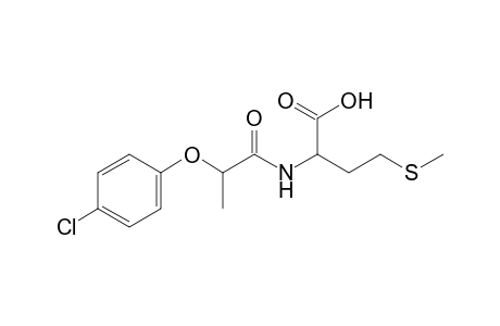 N-[2-(p-chlorophenoxy)propionyl]methionine