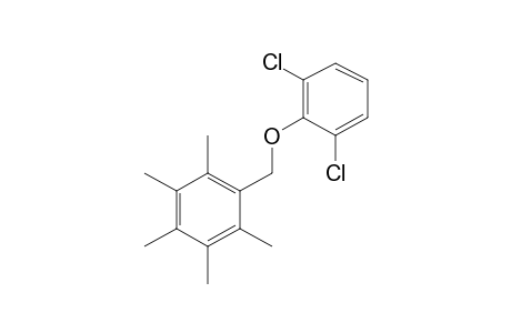 2,6-dichlorophenyl 2,3,4,5,6-pentamethylbenzyl ether