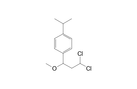 1-(4-Isopropylphenyl)-1-methoxy-3,3-dichloropropane