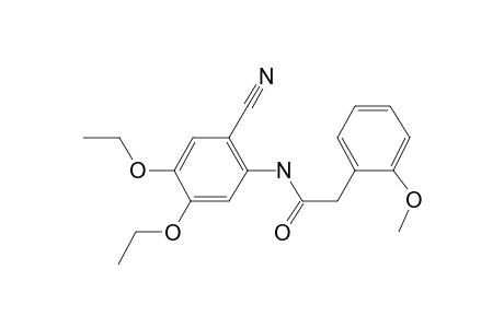 Acetamide, N-(2-cyano-4,5-diethoxyphenyl)-2-(2-methoxyphenyl)-