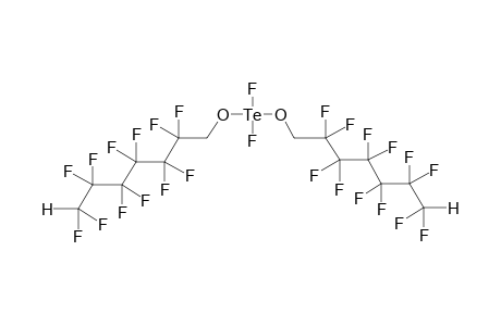 BIS(1,1,7-TRIHYDROPERFLUOROHEPTOXY)DIFLUOROTELLURANE