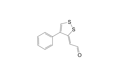 Acetaldehyde, (4-phenyl-3H-1,2-dithiol-3-ylidene)-