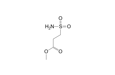 3-Sulfonamidopropanoic acid, methyl ester