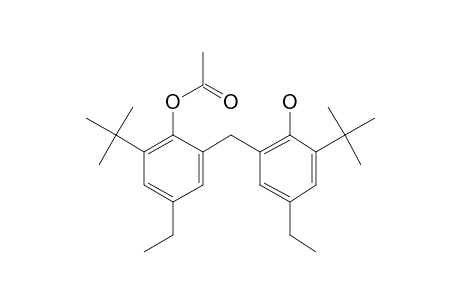 2,2'-Methylenebis-(6-tert-butyl)-4-ethylphenol, acetate