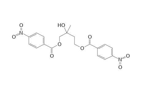 3-Hydroxy-3-methyl-4-[(4-nitrobenzoyl)oxy]butyl 4-nitrobenzoate