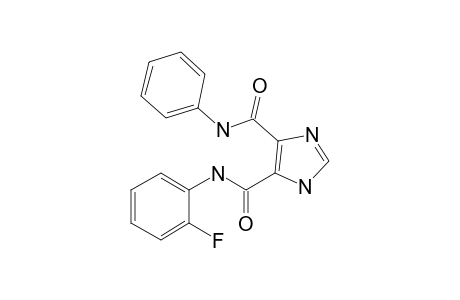 N5-(2-Fluorophenyl)-N4-phenyl-1H-imidazole-4,5-dicarboxamide