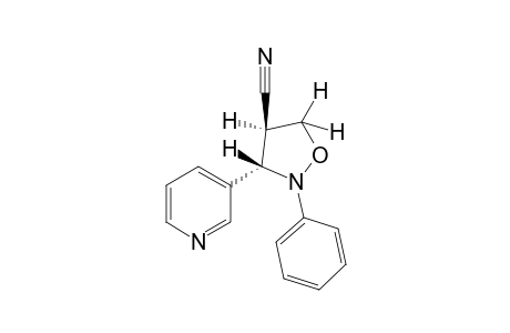 ANTI-2-PHENYL-3-(3-PYRIDYL)-ISOXAZOLIDINE-4-CARBONITRILE