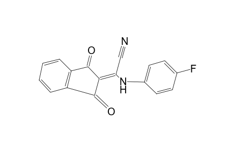 1,3-dioxo-alpha-(p-fluoroanilino)-delta2,alpha-indanacetonitrile