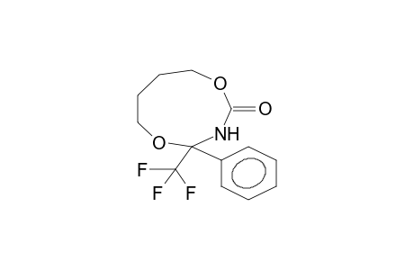 4-OXO-1,5-DIOXA-2-TRIFLUOROMETHYL-2-PHENYL-3-AZACYCLONONANE