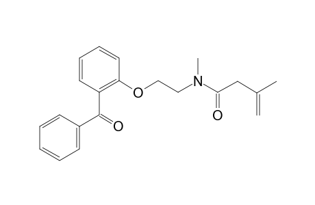 N-(2-(2-Benzoylphenoxy)ethyl)-N,3-dimethylbut-3-enamide