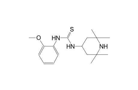 thiourea, N-(2-methoxyphenyl)-N'-(2,2,6,6-tetramethyl-4-piperidinyl)-