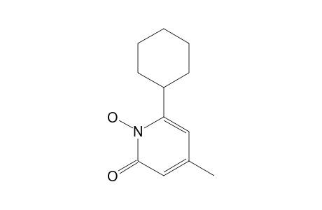 6-cyclohexyl-1-hydroxy-4-methyl-2(1H)-pyridone