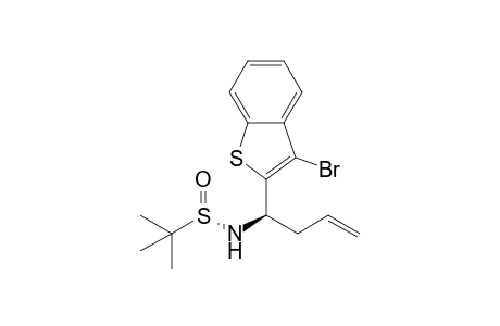 (S(S),1R)-1-(3-Bromobenzo[b]thiophen-2-yl)-N-(tert-butylsulfinyl)but-3-en-1-amine